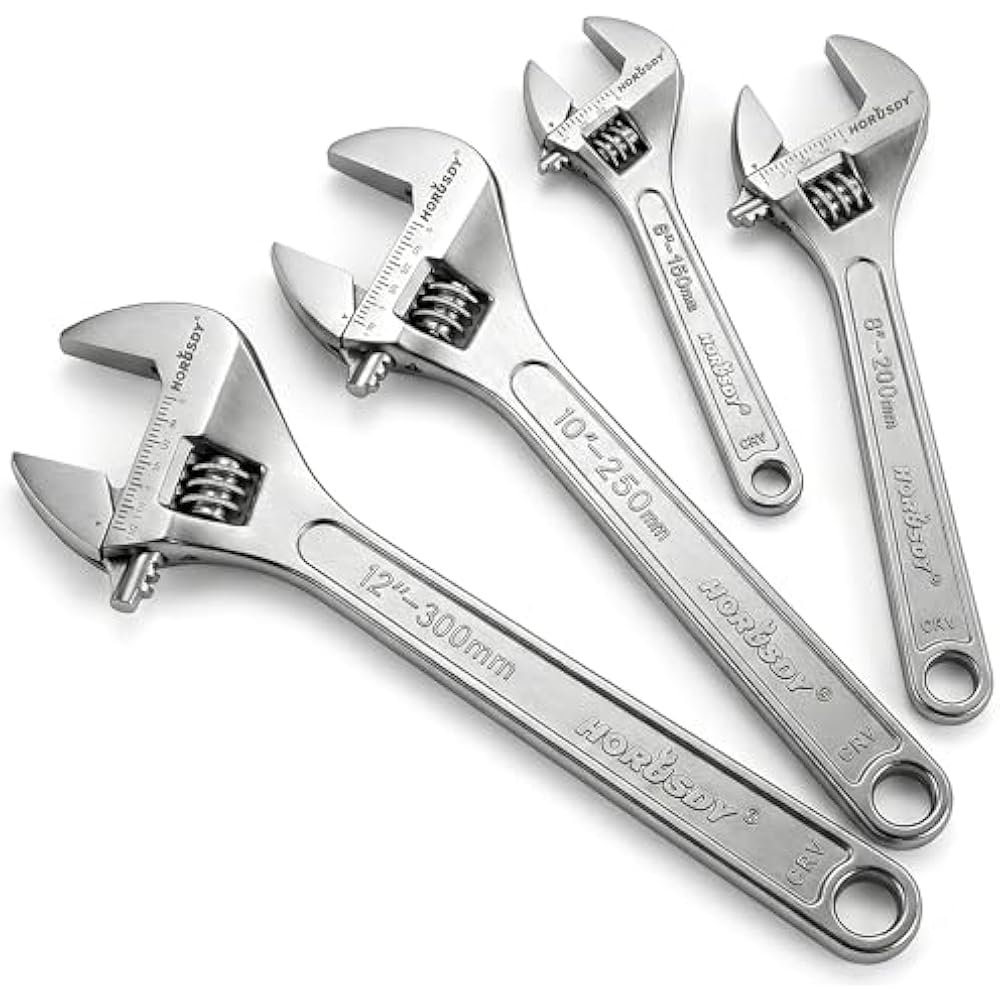 Adjustable Wrench Set